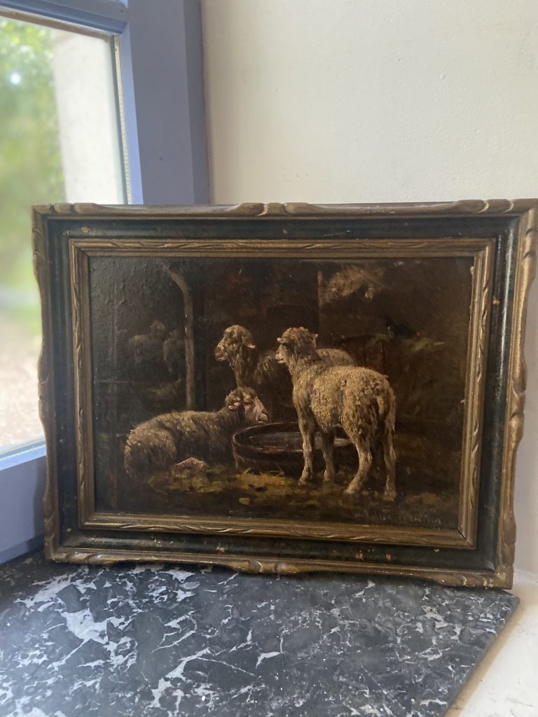 Tableau ancien datant du XIX ieme siècle