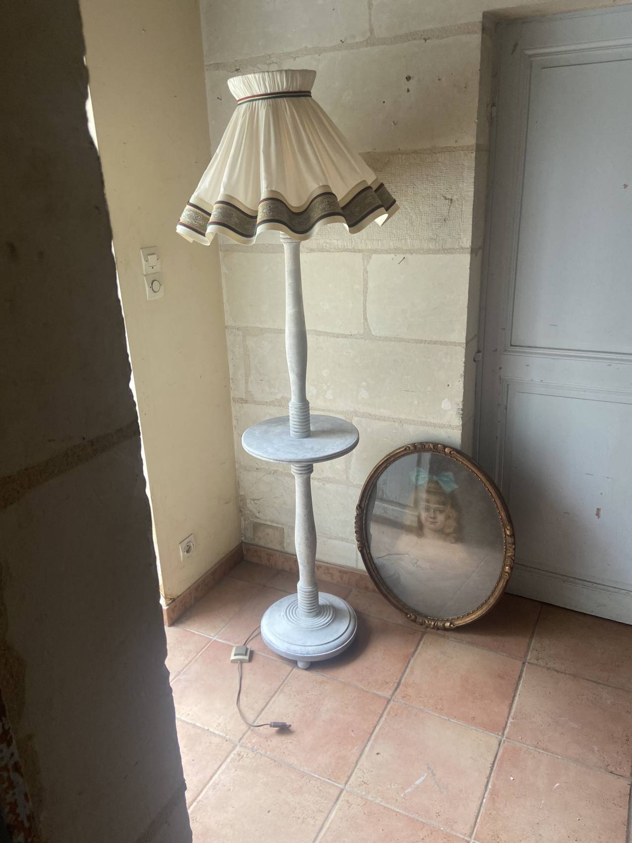 Grand lampadaire ancien rénové entièrement0 - La Brocante Bucolique