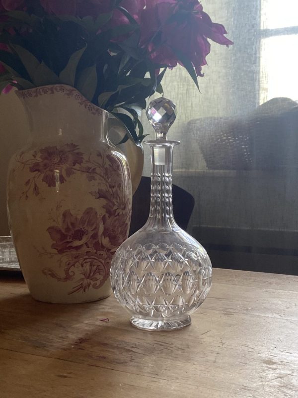 Grande carafe en cristal Baccarat – époque XIXe – 28 cm – pièce d’exception