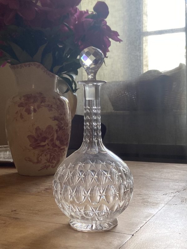 Grande carafe en cristal Baccarat – époque XIXe – 28 cm – pièce d’exception