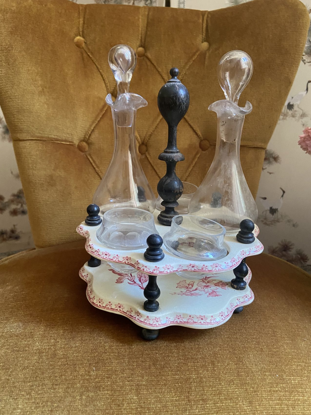 serviteur ancien en parfait etat modele favori faience terre de fer