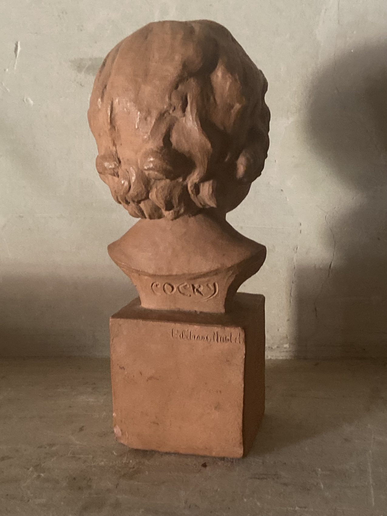 Buste d’enfant en terre cuite signé Cocry – Édition Martel – circa 1900