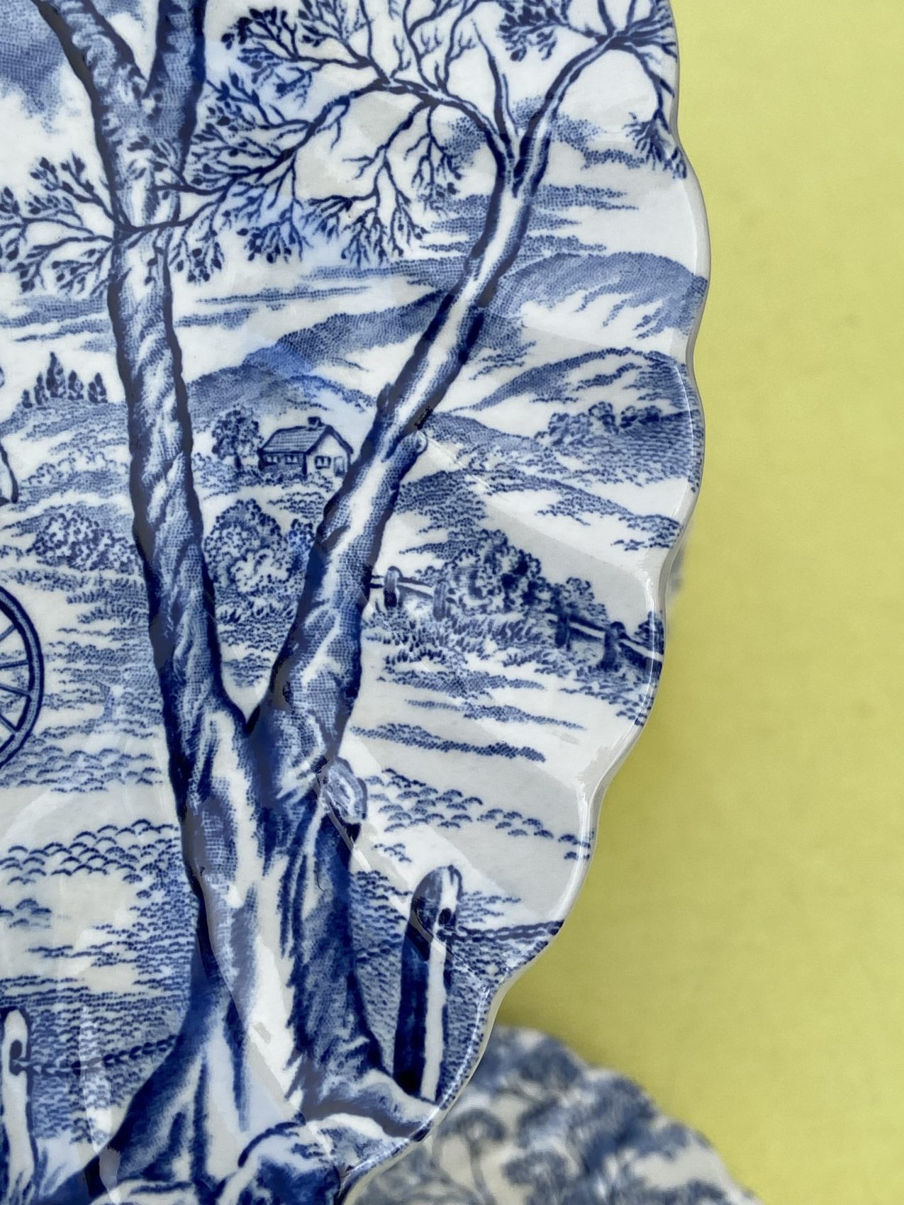 Série de 12 assiettes plates Myott -Royal Mail – Faïence anglaise Staffordshire – Image 7