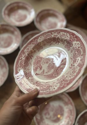 Série de 12 assiettes creuses Villeroy & Boch L'elégance des jolies tables