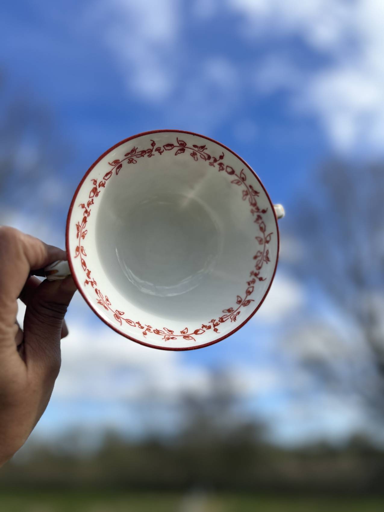 Deux tasses à bouillon en porcelaine fine de Limoges « Fabrique Royale »chic et raffinées – Image 8