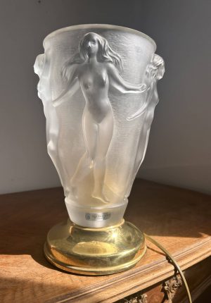 Grande lampe en cristal Nachtmann – de style art déco  Prix : 325 €  Livraison : Colissimo recommandé  +30 €