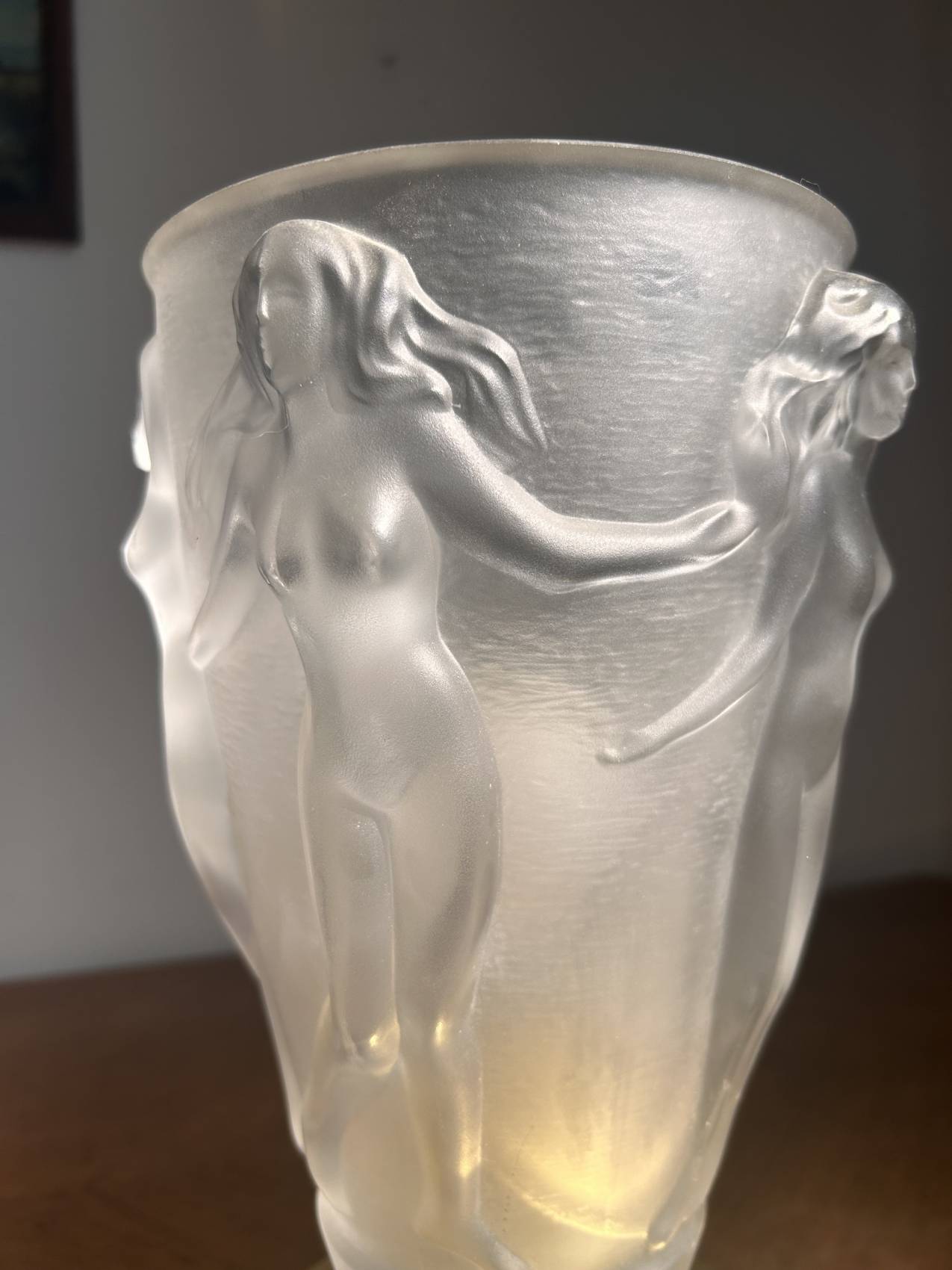 Grande lampe en cristal Nachtmann – de style art déco Prix : 325 € Livraison : Colissimo recommandé +30 €