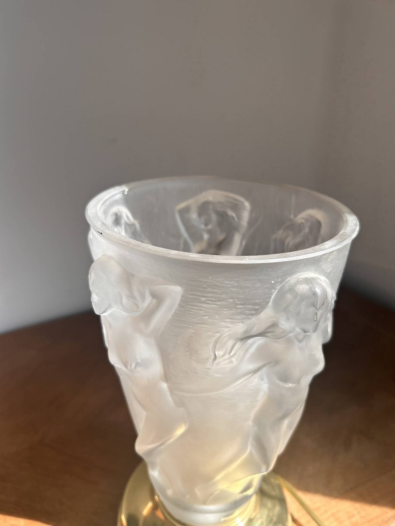 Grande lampe en cristal Nachtmann – de style art déco Prix : 325 € Livraison : Colissimo recommandé +30 €