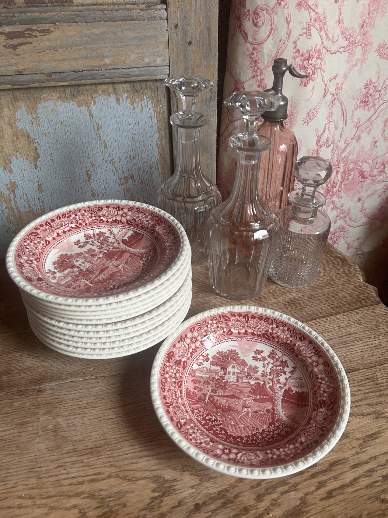 Assiettes plates Villeroy & Boch Rusticana – série de 12 – diamètre 25,5 cm - Parfait état