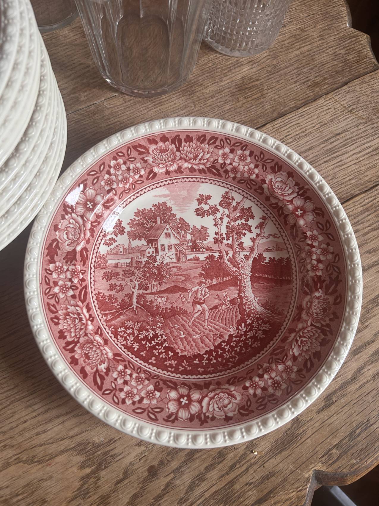 Assiettes plates Villeroy & Boch Rusticana – série de 12 – diamètre 25,5 cm - Parfait état – Image 4