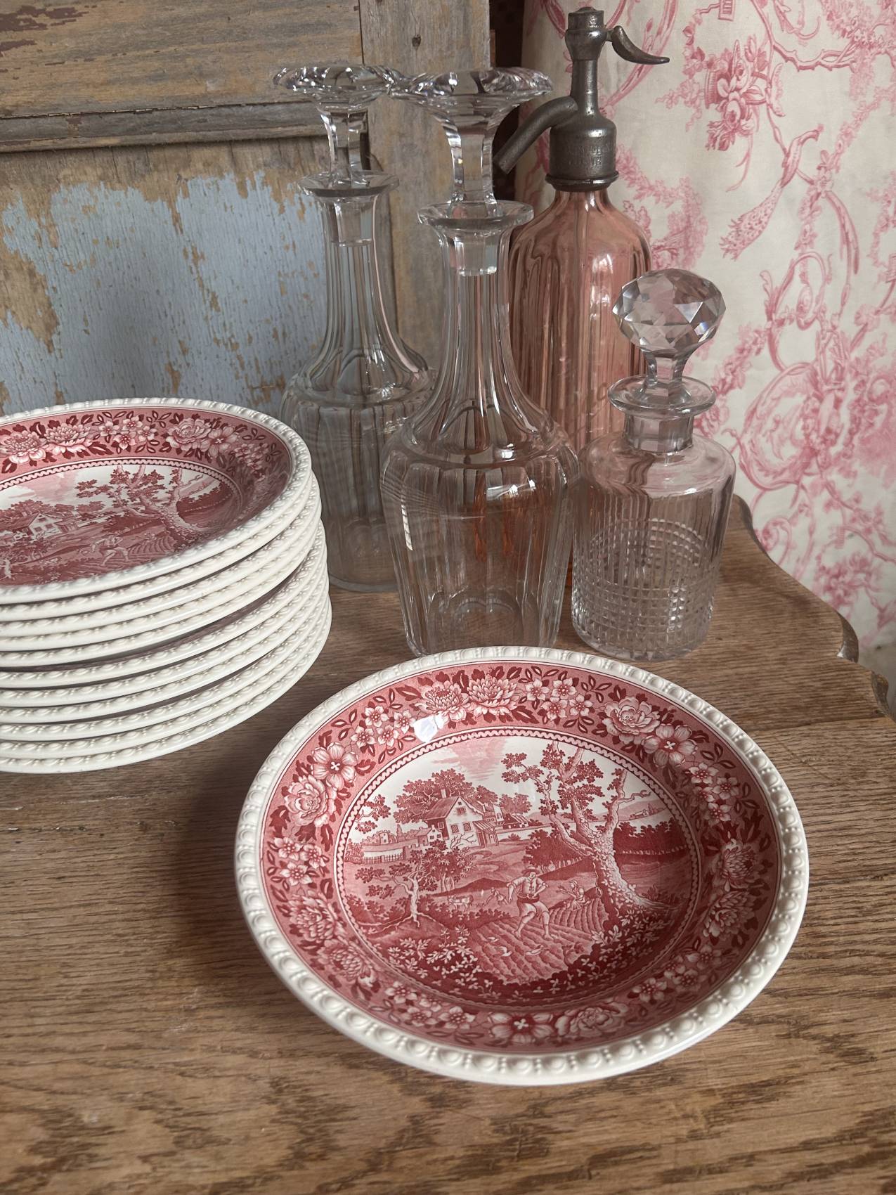 Assiettes plates Villeroy & Boch Rusticana – série de 12 – diamètre 25,5 cm - Parfait état – Image 8