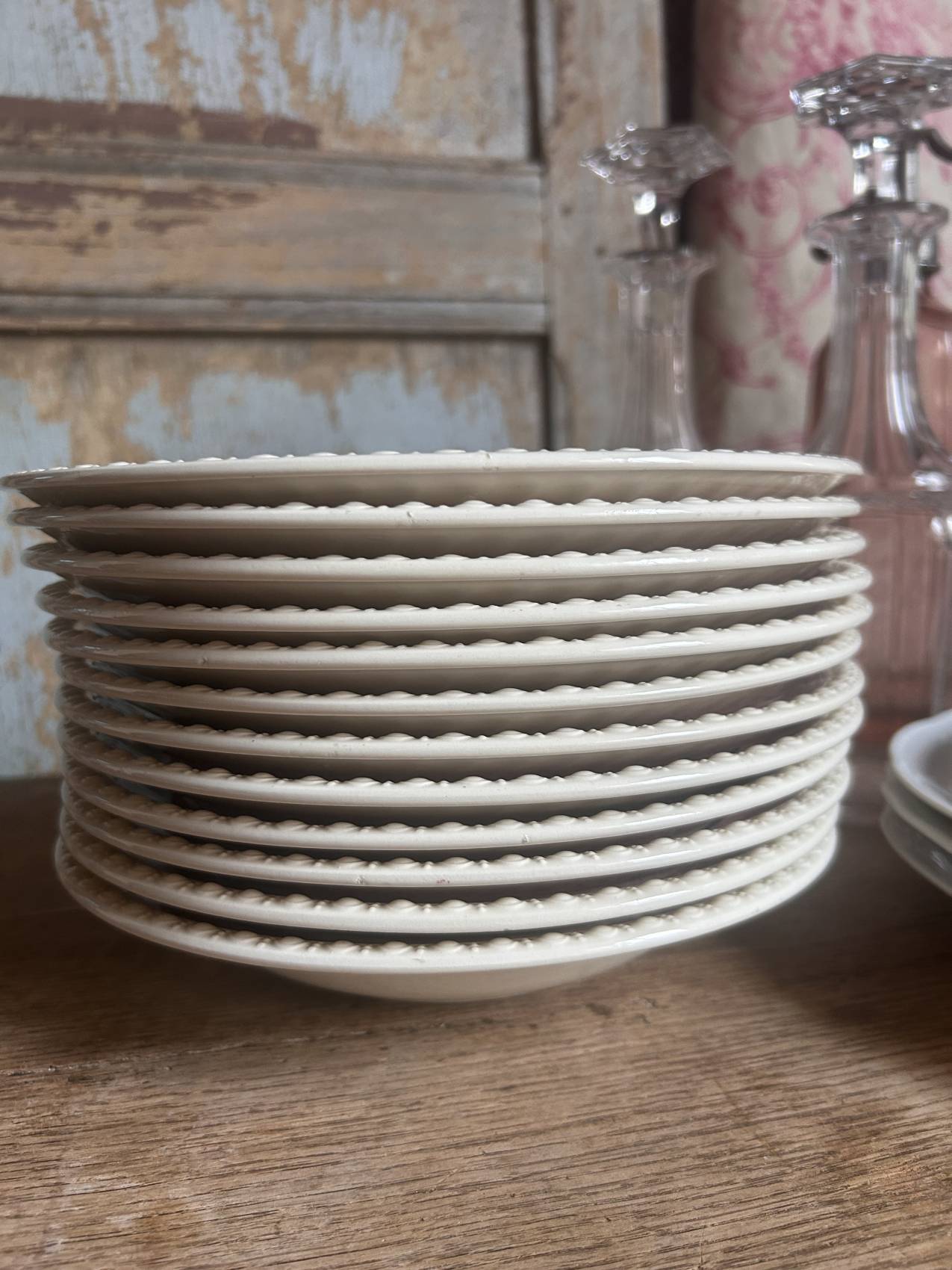 Assiettes plates Villeroy & Boch Rusticana – série de 12 – diamètre 25,5 cm - Parfait état – Image 7