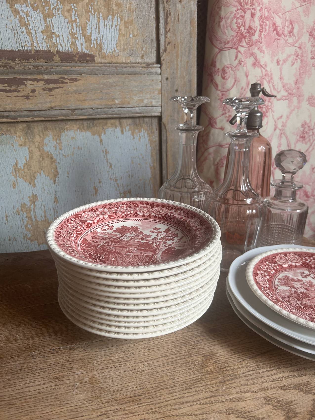 Assiettes plates Villeroy & Boch Rusticana – série de 12 – diamètre 25,5 cm - Parfait état – Image 6