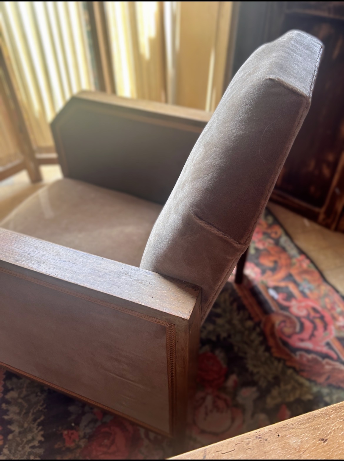 Paire de fauteuils club art déco rénovés – élégance intemporelle et rareté – Image 12