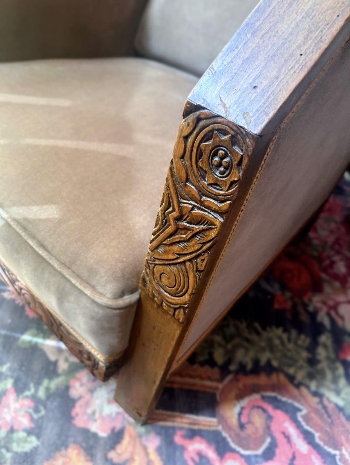 Paire de fauteuils club art déco rénovés – élégance intemporelle et rareté – Image 11