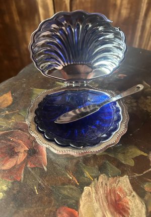 Beurrier coquillage vintage en inox années 60 Trop tard adopté