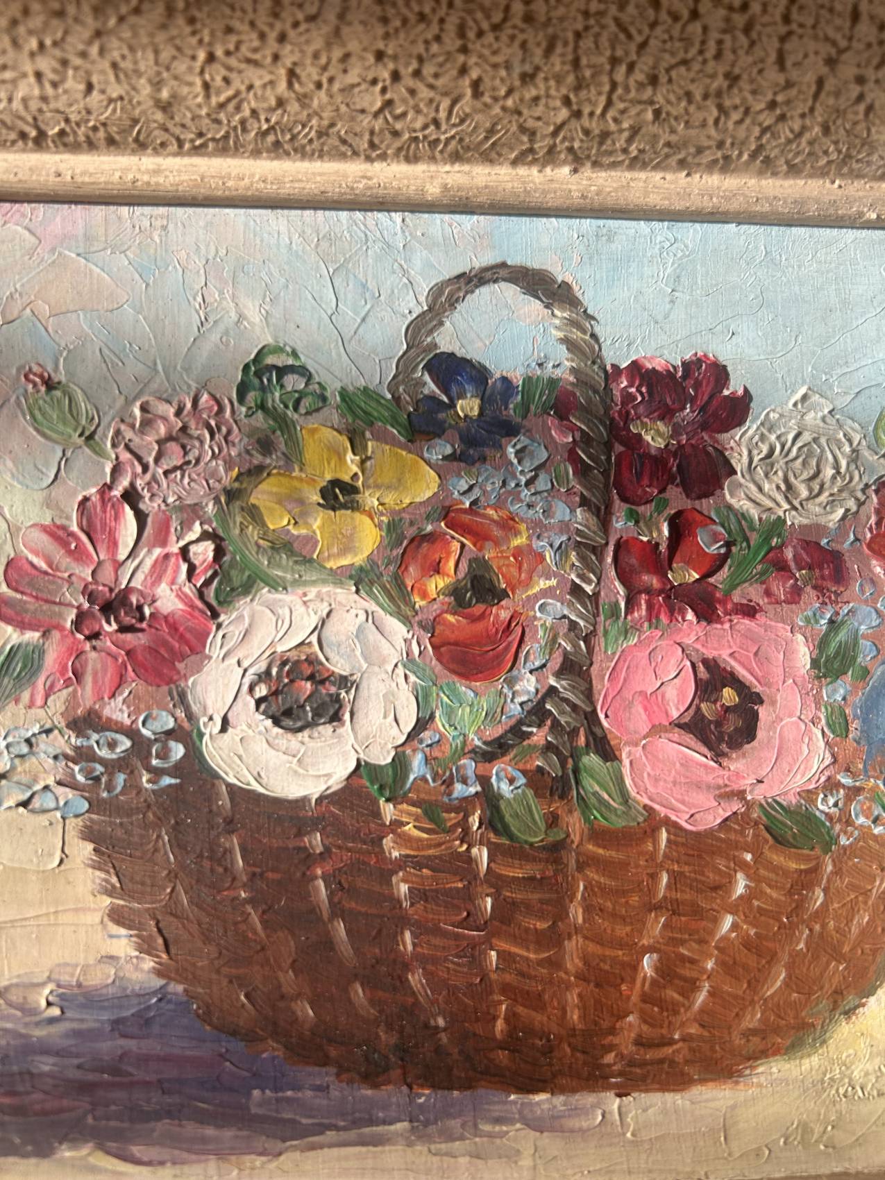 Lot de deux petites peintures à l’huile anciennes – Image 13