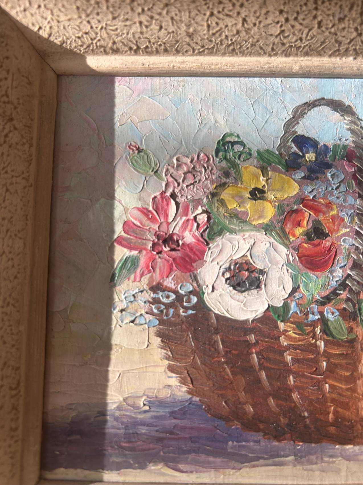 Lot de deux petites peintures à l’huile anciennes – Image 3